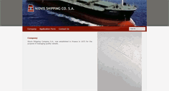 Desktop Screenshot of niovis.gr